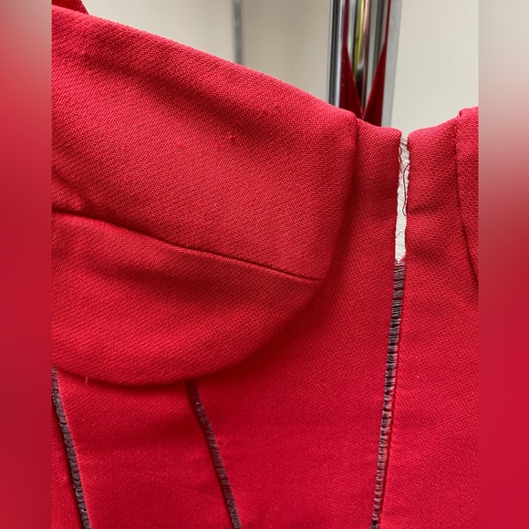 Jonathan Simkhai Sheer Trim Ruffled Crepe Minidress - Picture 10 of 14